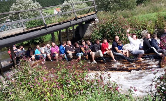 Floßfahrt Wilde Rodach