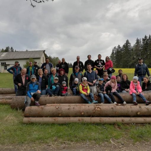 Wandergruppe nach Weickenreuth