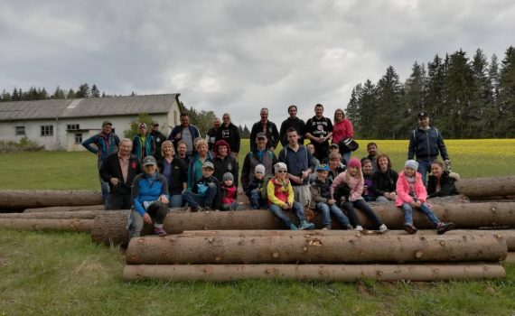 Wandergruppe nach Weickenreuth