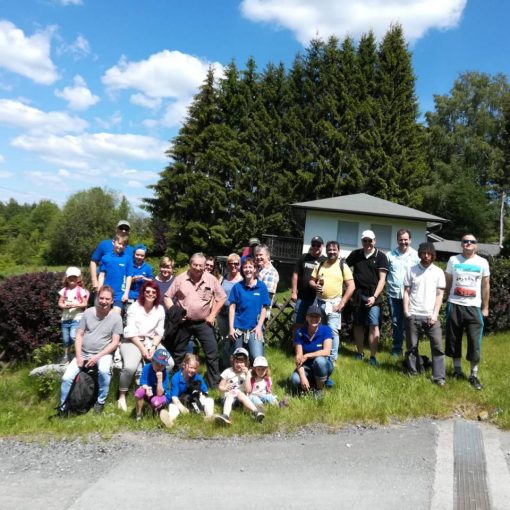 Wandergruppe Himmelfahrt nach Ölschnitz