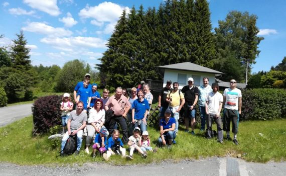 Wandergruppe Himmelfahrt nach Ölschnitz